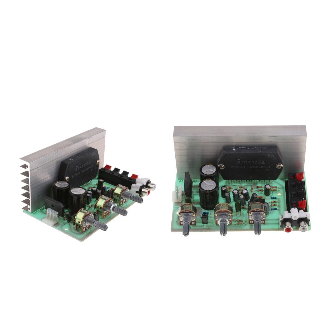 2Pieces DX0408 100W Dual Channel Digital Power Audio Stereo Amplifier Board