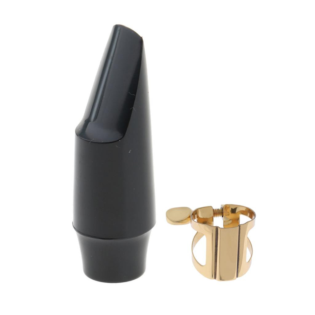 Bb Soprano Saxophone Mouthpiece with Ligature for Wind Instrument Parts