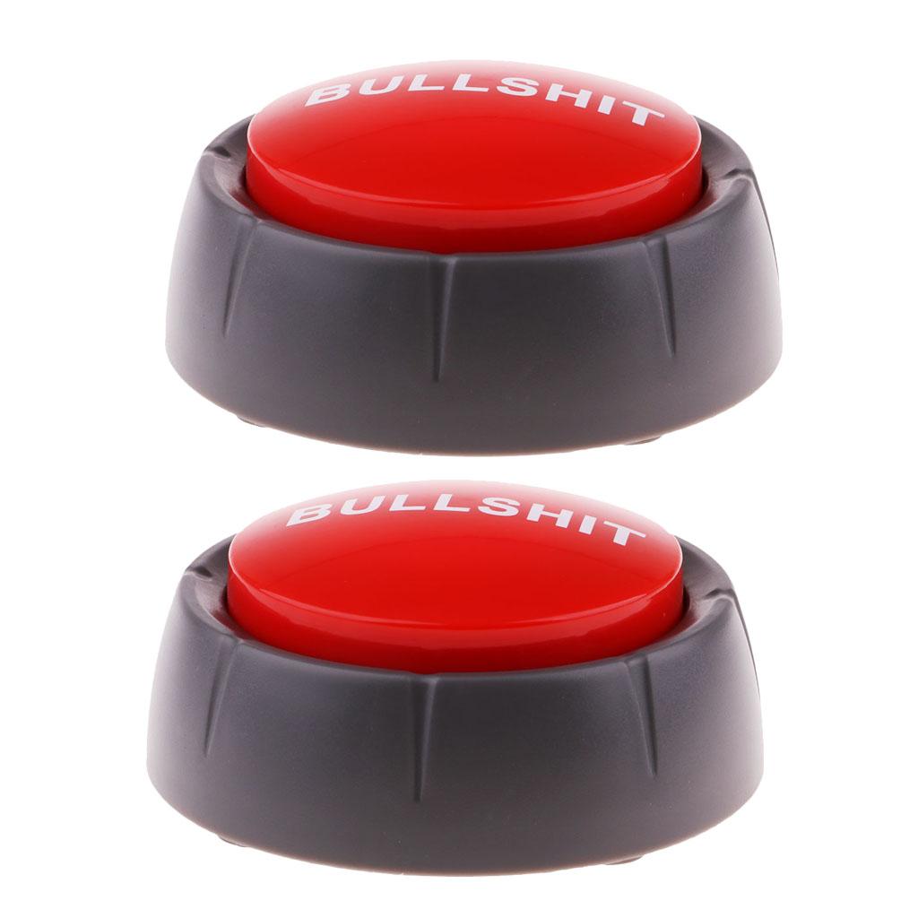 2pcs Bullshit Sound Music Toy Press Button Record Sound Box for Children Toy