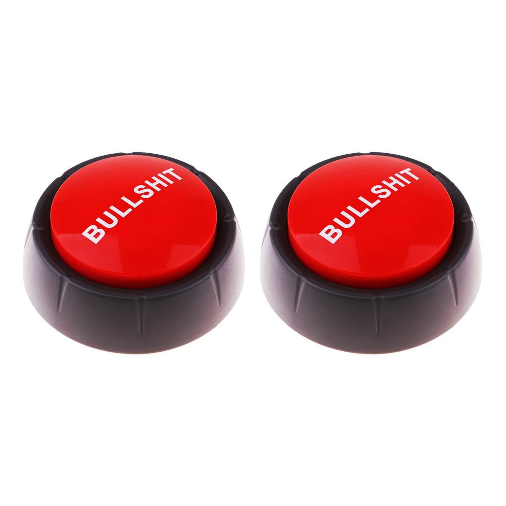 2pcs Bullshit Sound Music Toy Press Button Record Sound Box for Children Toy