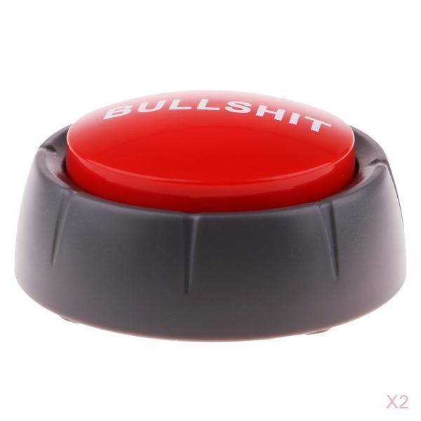 2pcs Bullshit Sound Music Toy Press Button Record Sound Box for Children Toy