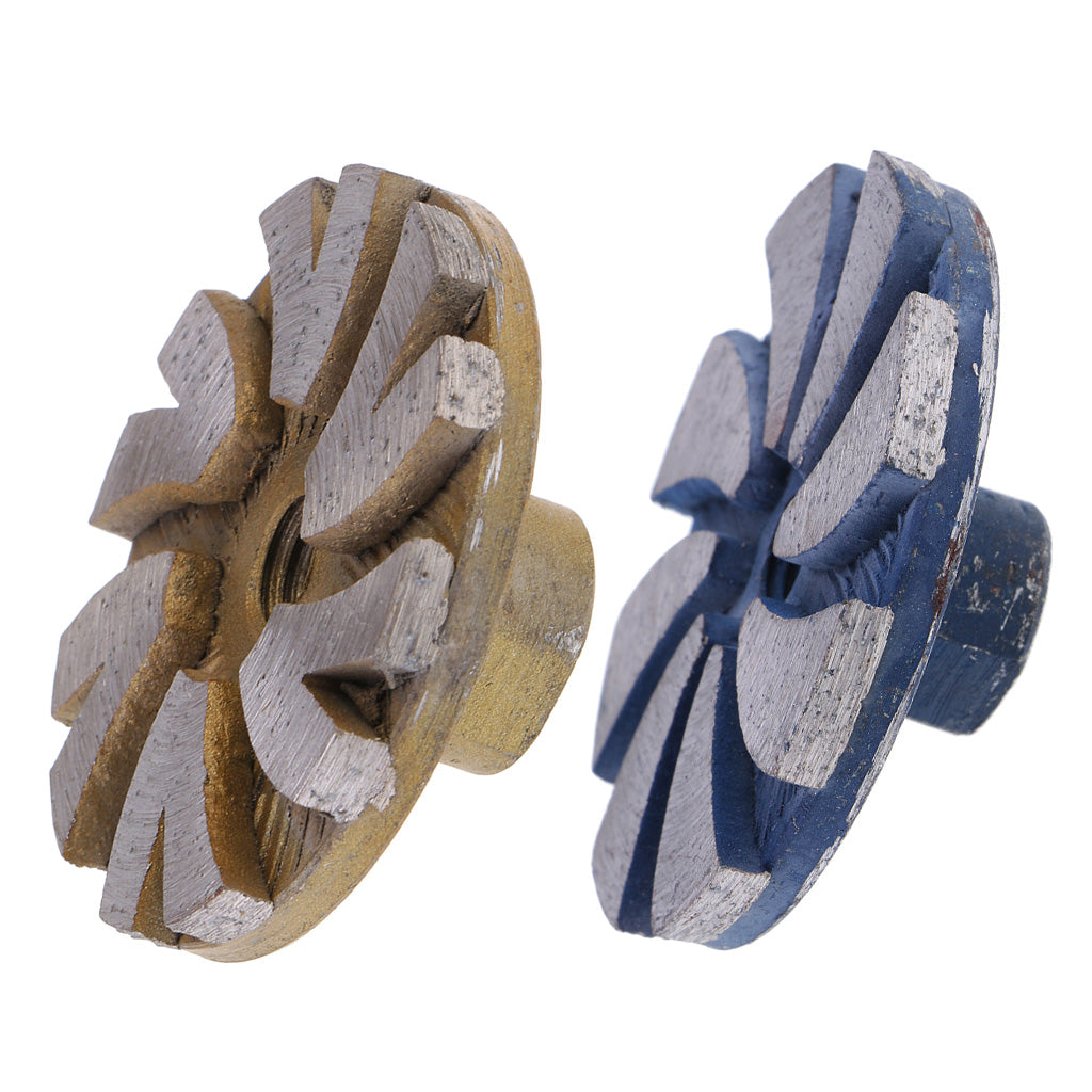 2 Set Diamond Grinding Cup Wheel Cutting Disc Grinder Concrete Stone 50/56mm