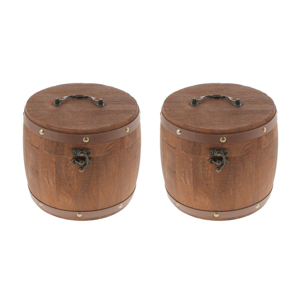 2xAirtight Seal Tea Canister Coffee Sugar Flour Storage Jar Food Container S