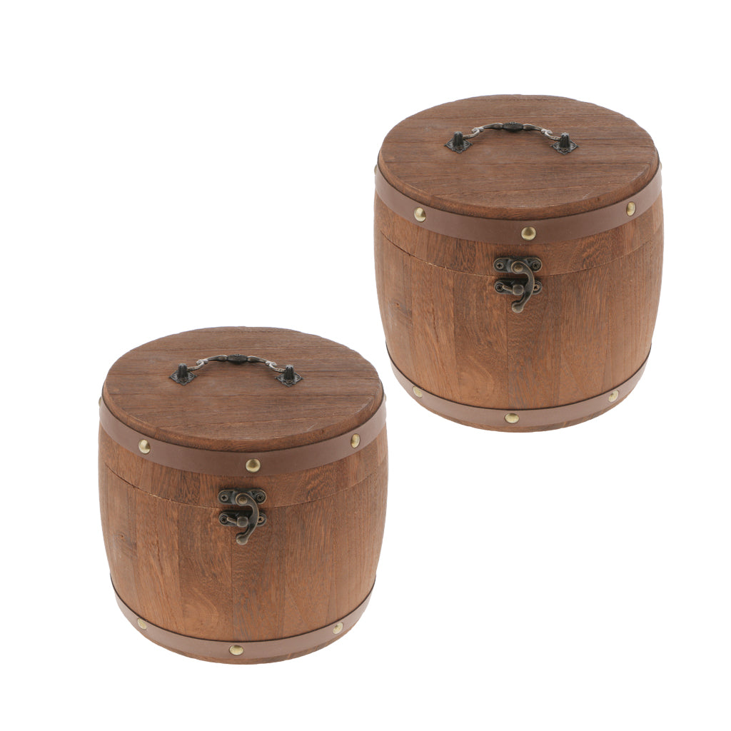 2xAirtight Seal Tea Canister Coffee Sugar Flour Storage Jar Food Container S