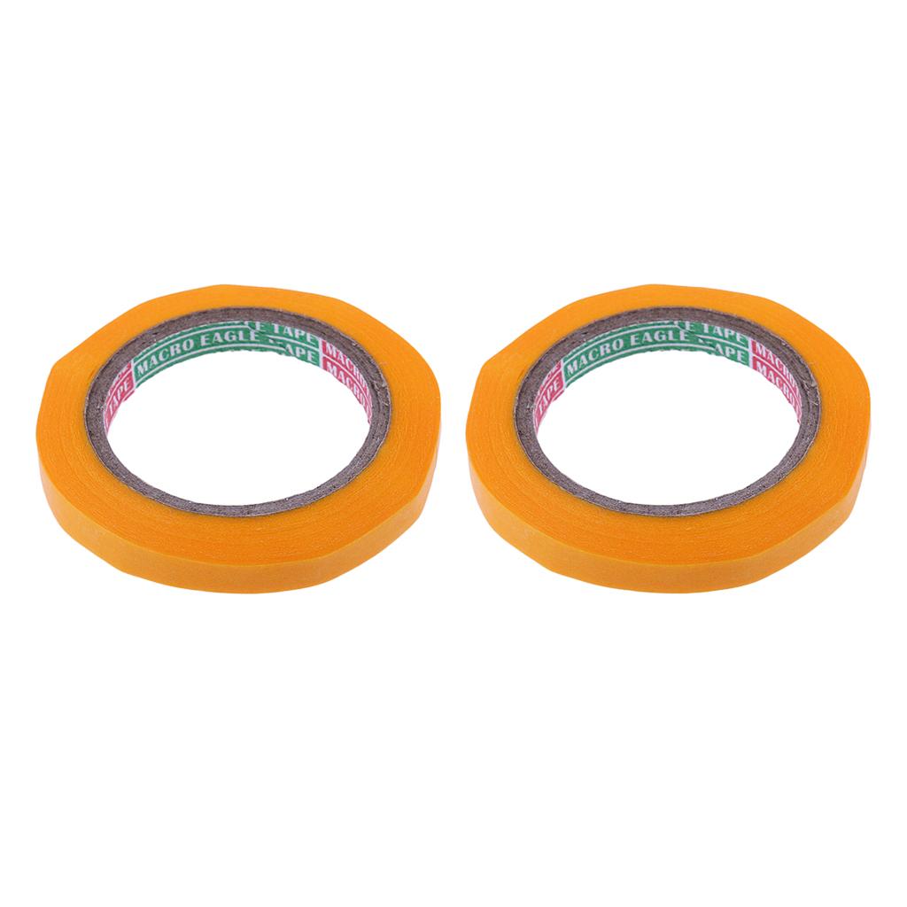 2xPrecision Model Masking Tape Airbrushing Paint Fine Line DIY Thin Mask 6mm