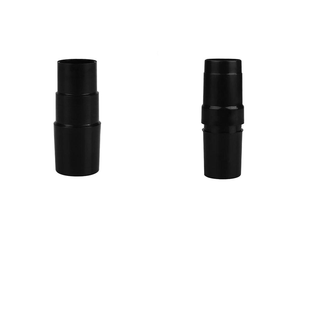 2 x Vacuum Cleaner Brush Nozzle Hose Connector Adapter 32mm Inner Black