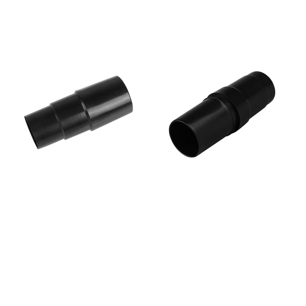 2 x Vacuum Cleaner Brush Nozzle Hose Connector Adapter 32mm Inner Black