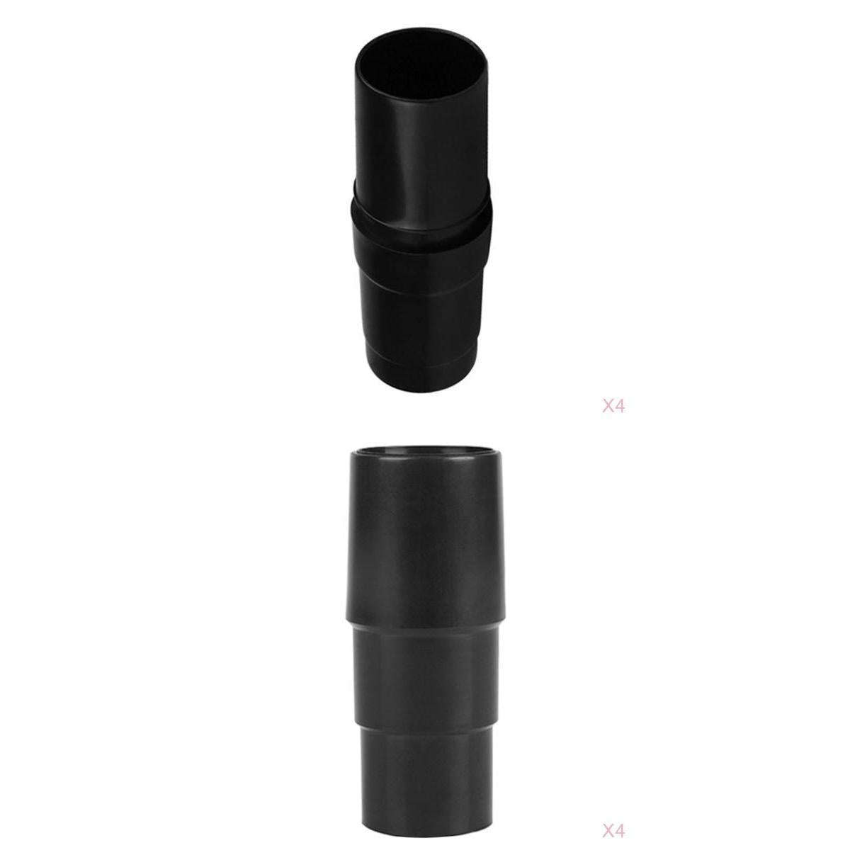 8 x Vacuum Cleaner Brush Nozzle Hose Connector Adapter 32mm Inner Black