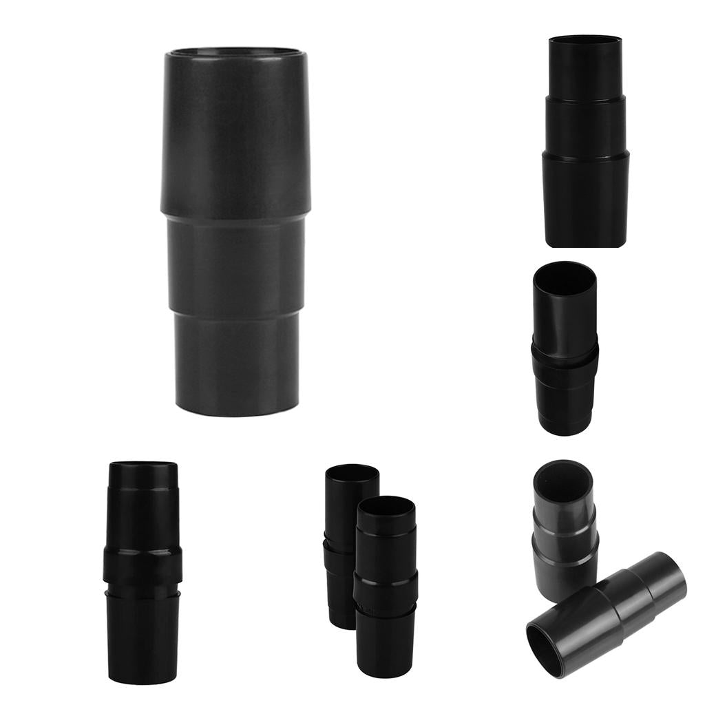 8 x Vacuum Cleaner Brush Nozzle Hose Connector Adapter 32mm Inner Black