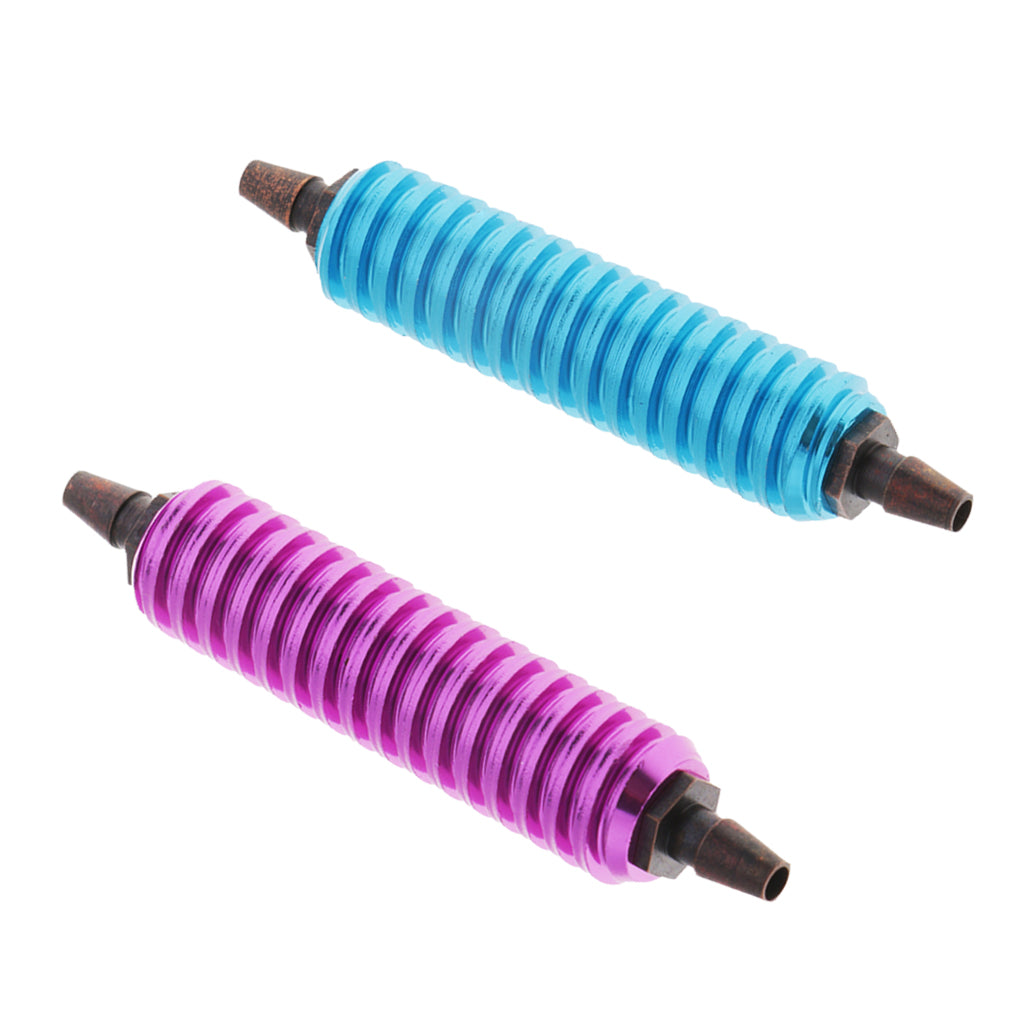2Piece Nitro Engine Glow/Fuel/Back Pressure Cooler for 1/8 1/10 Scale RC Car