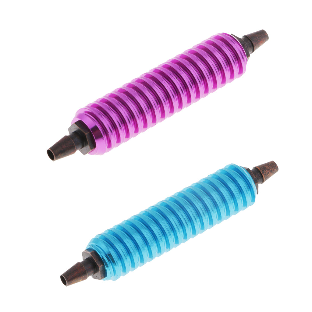 2Piece Nitro Engine Glow/Fuel/Back Pressure Cooler for 1/8 1/10 Scale RC Car