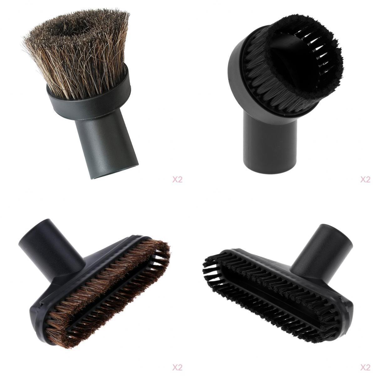 8pcs 32mm/1.25 Universal Soft Vacuum Cleaner Brush Heads Replacement "