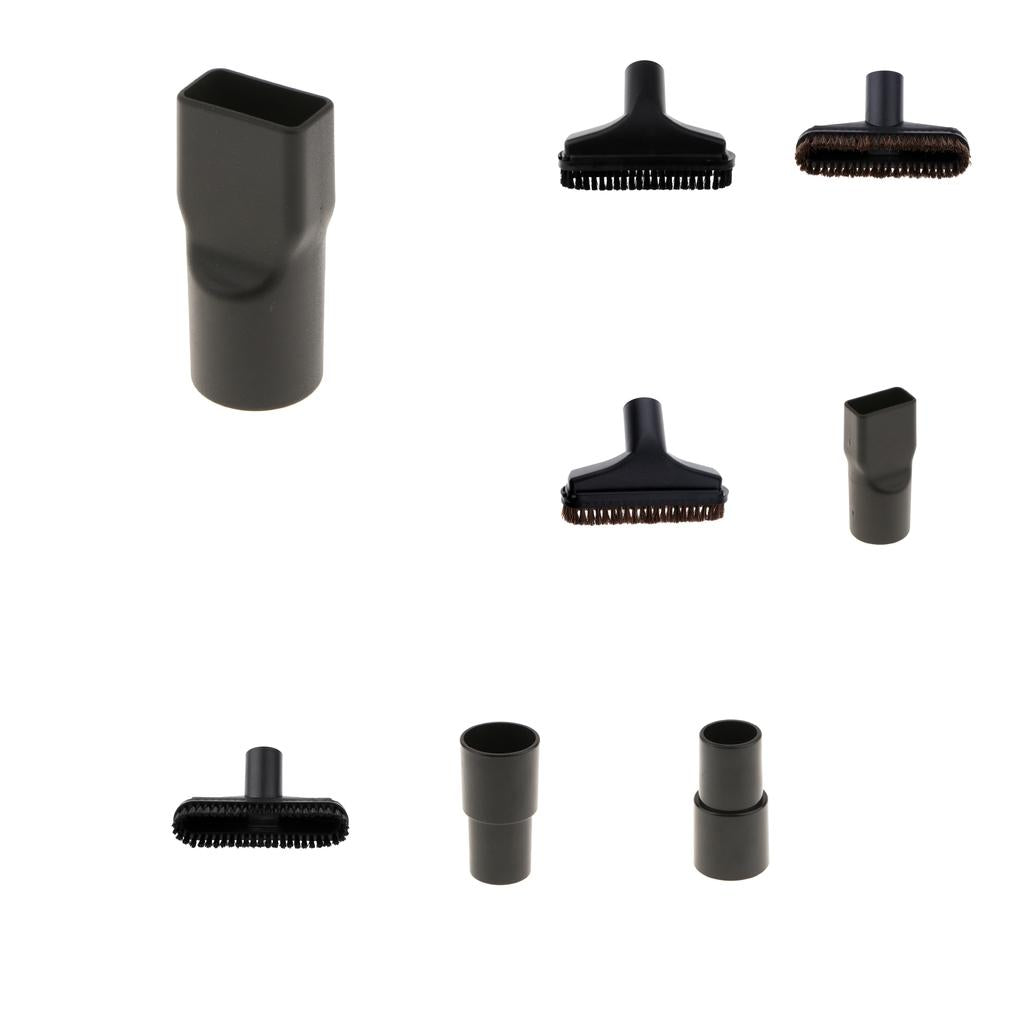 8x Mini Vacuum Cleaner Brushes Connector Adapter Head Attachment 32mm