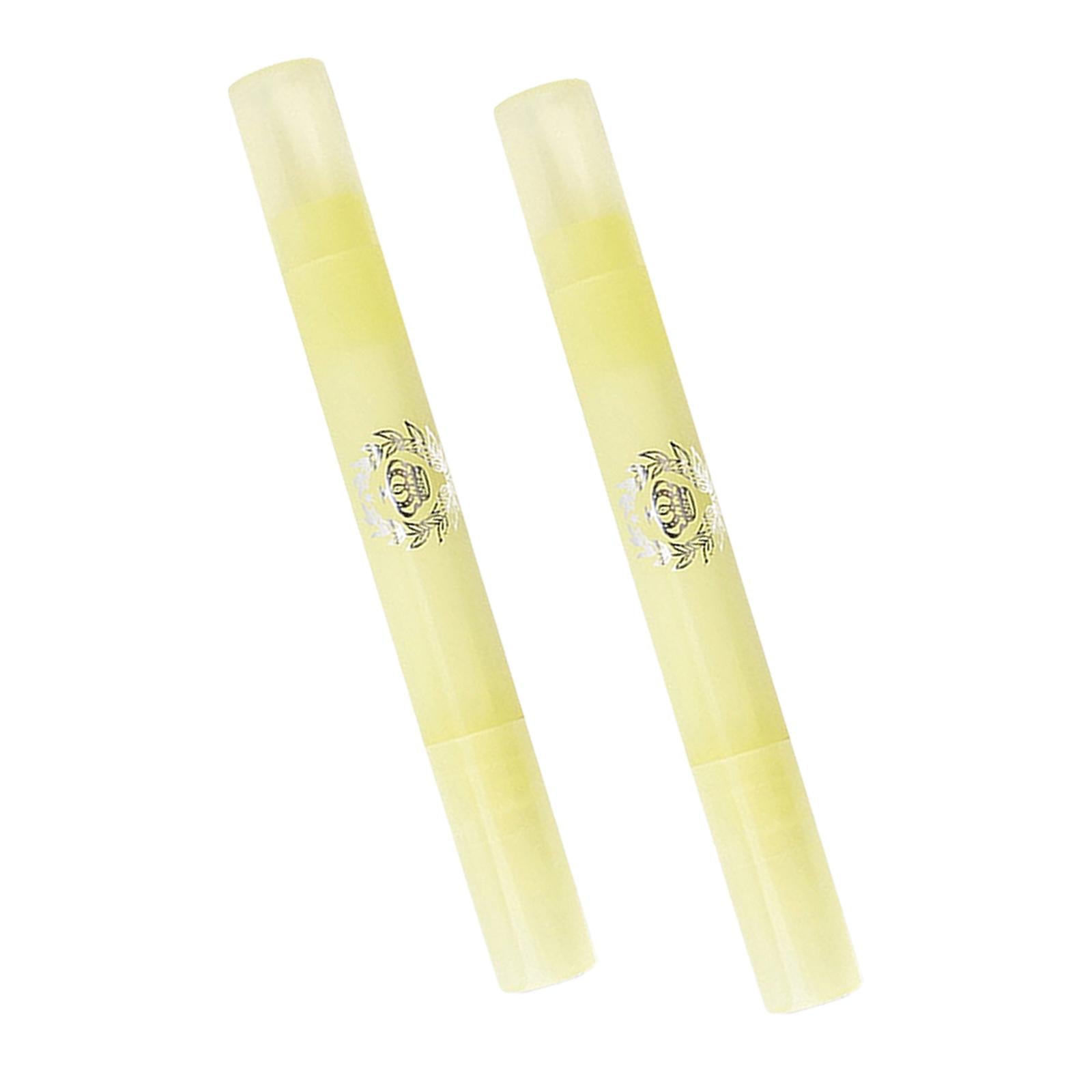 2x Nail Polish Removal Corrector Pen Cleaner + 6Pcs Reusable Replacement Tip