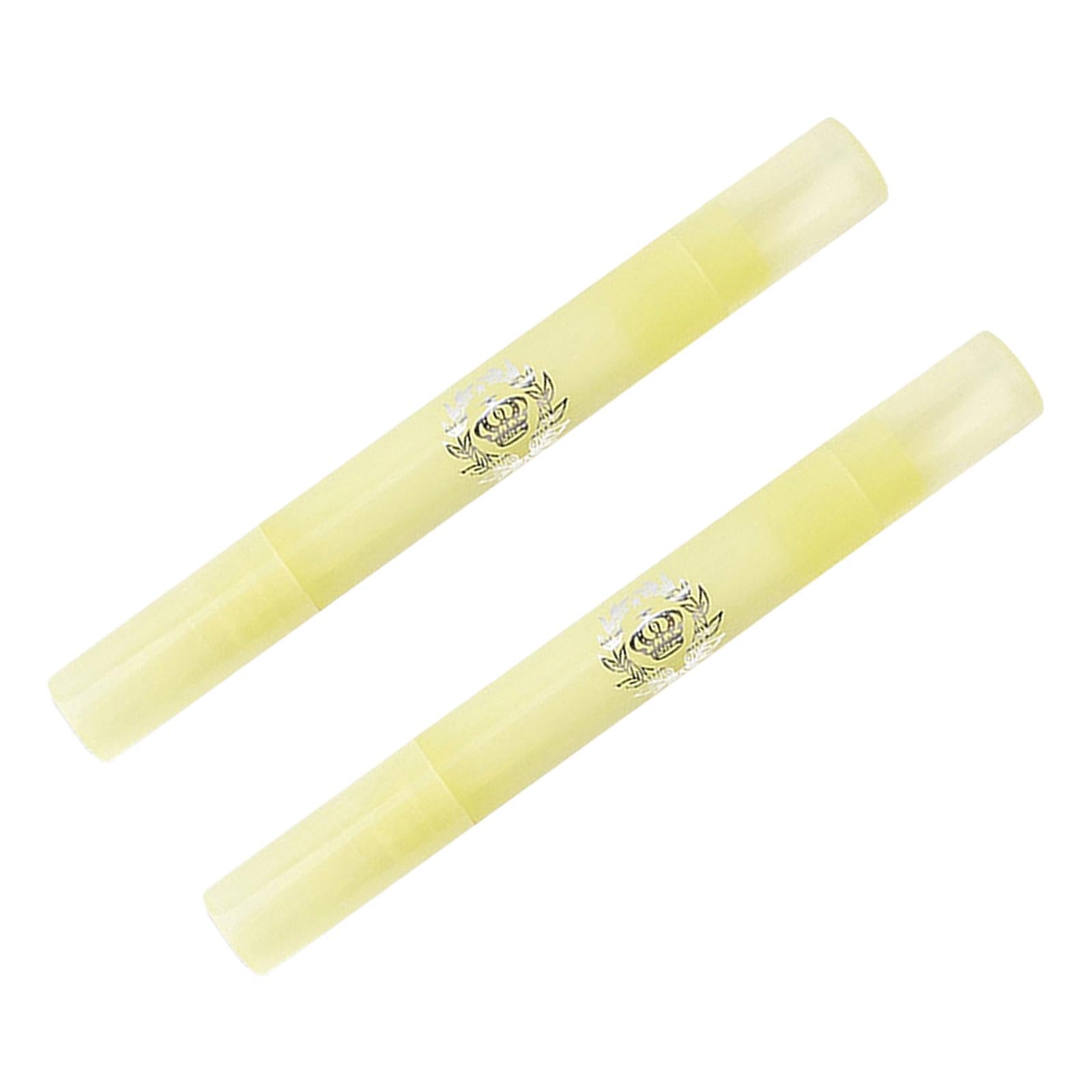 2x Nail Polish Removal Corrector Pen Cleaner + 6Pcs Reusable Replacement Tip