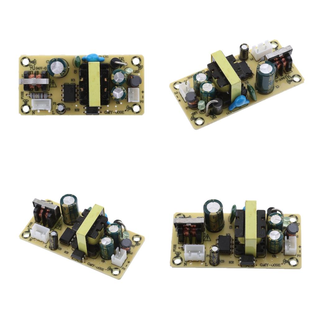 4pcs AC-DC 100-240V to 5V 2A 10W Isolated Switching Mode Power Board Adapter