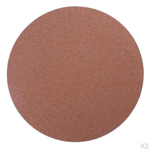 2Pcs 220X220X3mm Cork Thermal Insulator for 3D Printer Heat Bed & Adhesive