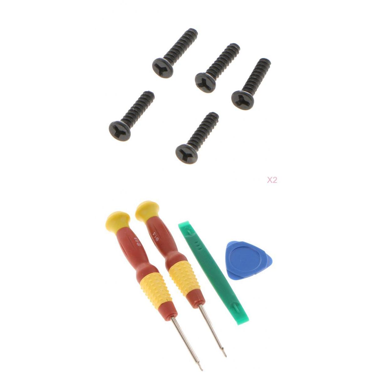 4 in 1 Screwdriver Kit Opening Tool + 10x Tri-Wing Screw for Nintendo Switch