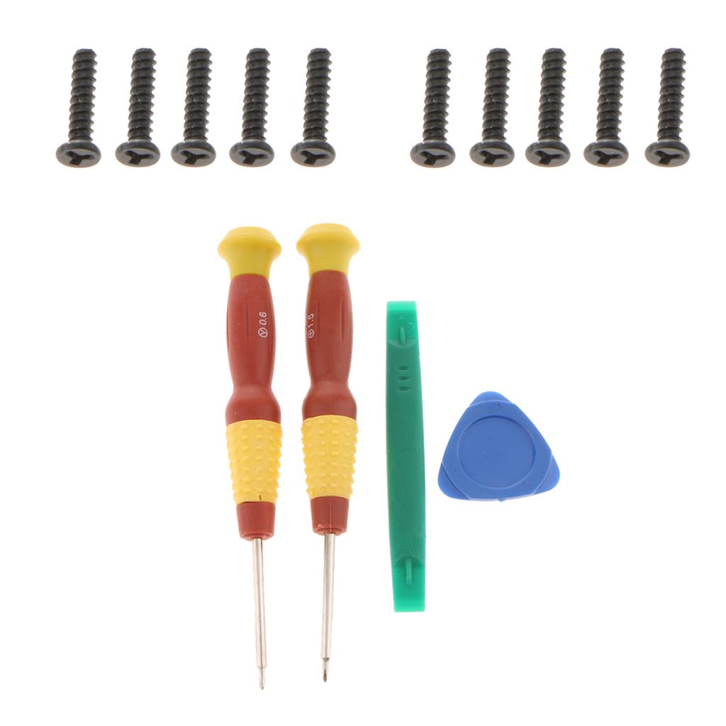 4 in 1 Screwdriver Kit Opening Tool + 10x Tri-Wing Screw for Nintendo Switch