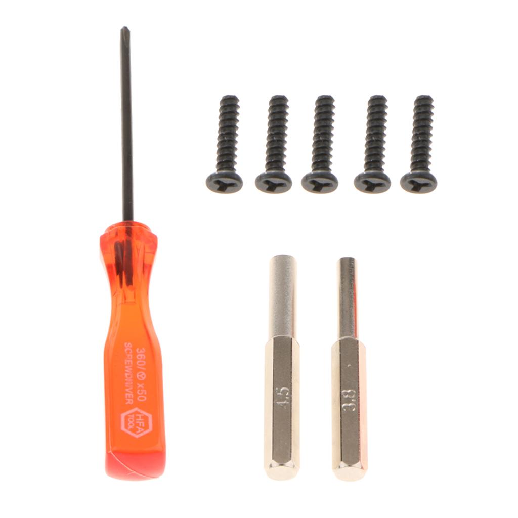5x For Nintendo Switch Joy-Con Tri/Wing Tri/Point Screws + Screwdriver Kits