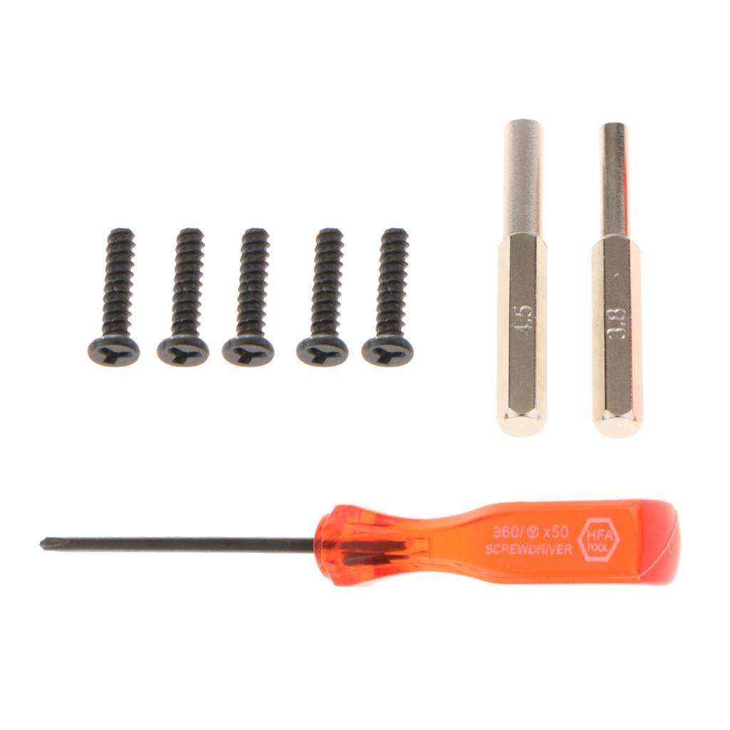 5x For Nintendo Switch Joy-Con Tri/Wing Tri/Point Screws + Screwdriver Kits