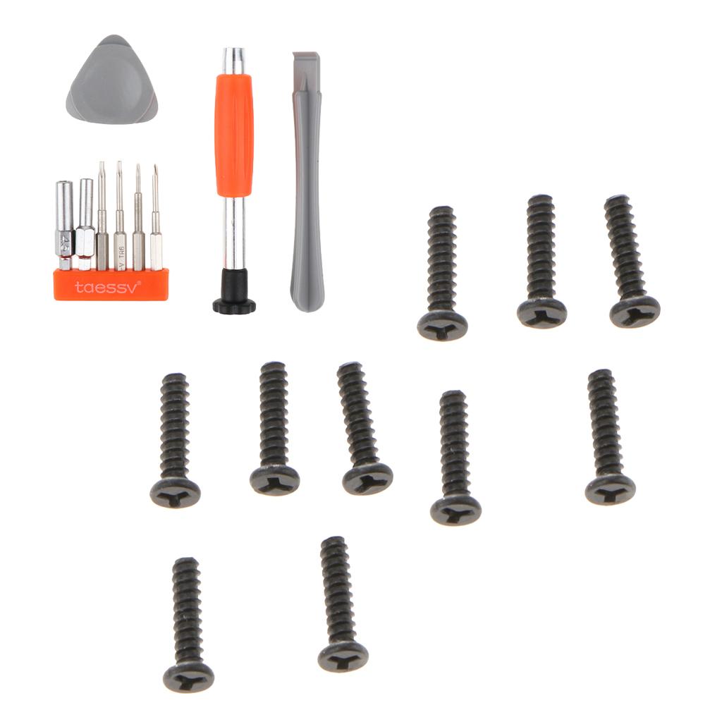 10x For Nintendo Switch Joy-Con Tri/Wing Tri/Point Screws + Screwdriver Set
