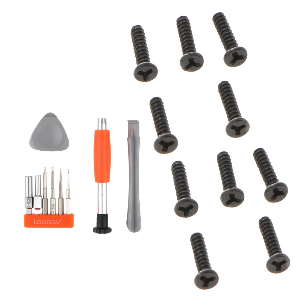 10x For Nintendo Switch Joy-Con Tri/Wing Tri/Point Screws + Screwdriver Set