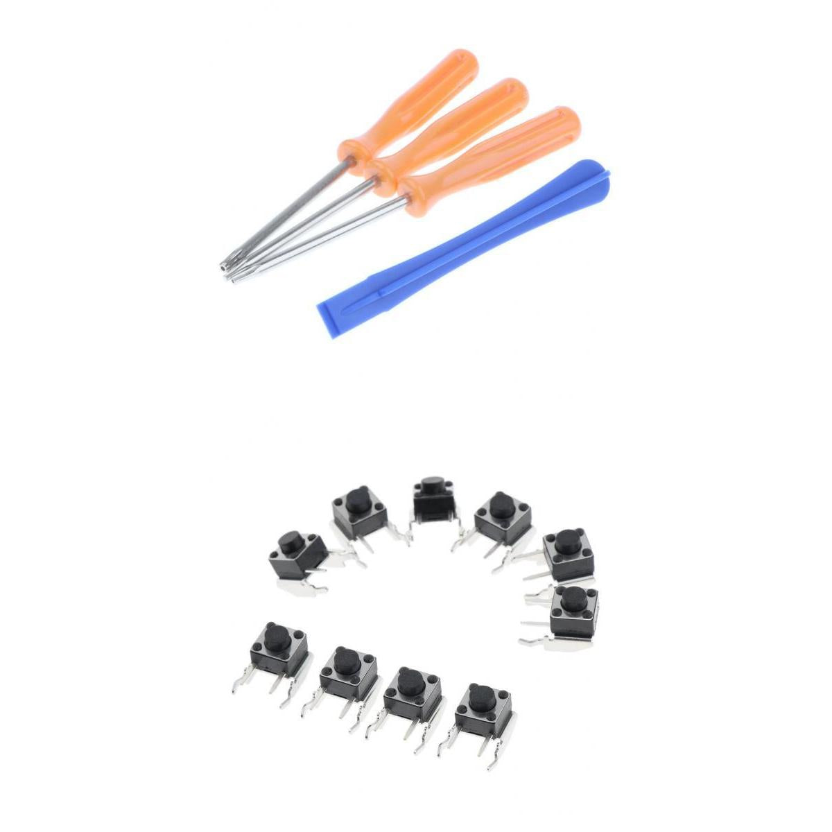 10x LB RB Tactile Switch Bumper Button w/ Tools For 360 One Controller