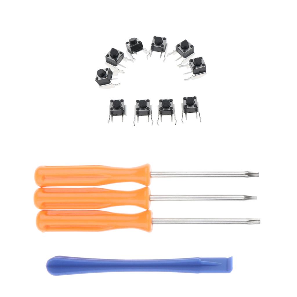 10x LB RB Tactile Switch Bumper Button w/ Tools For 360 One Controller