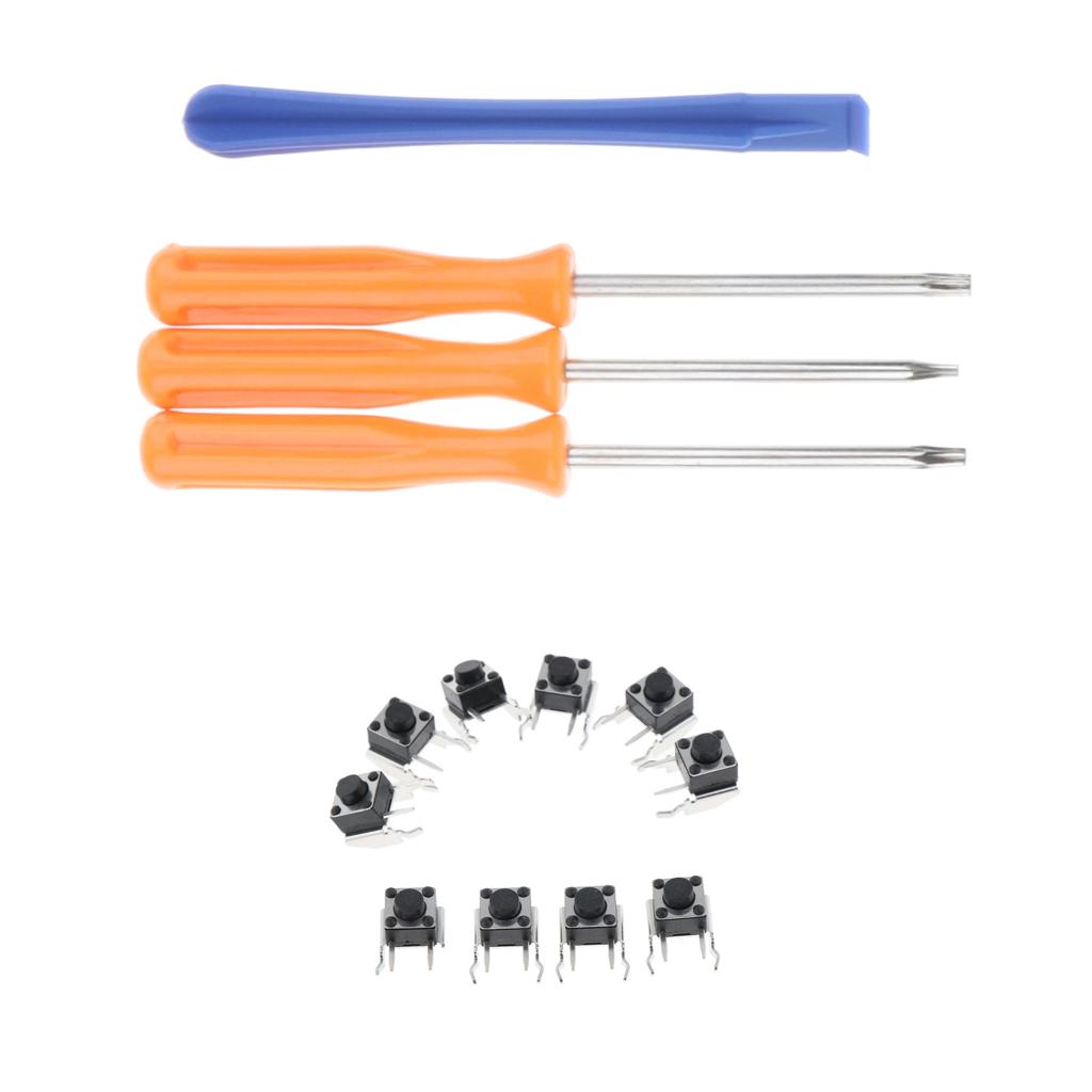 10x LB RB Tactile Switch Bumper Button w/ Tools For 360 One Controller