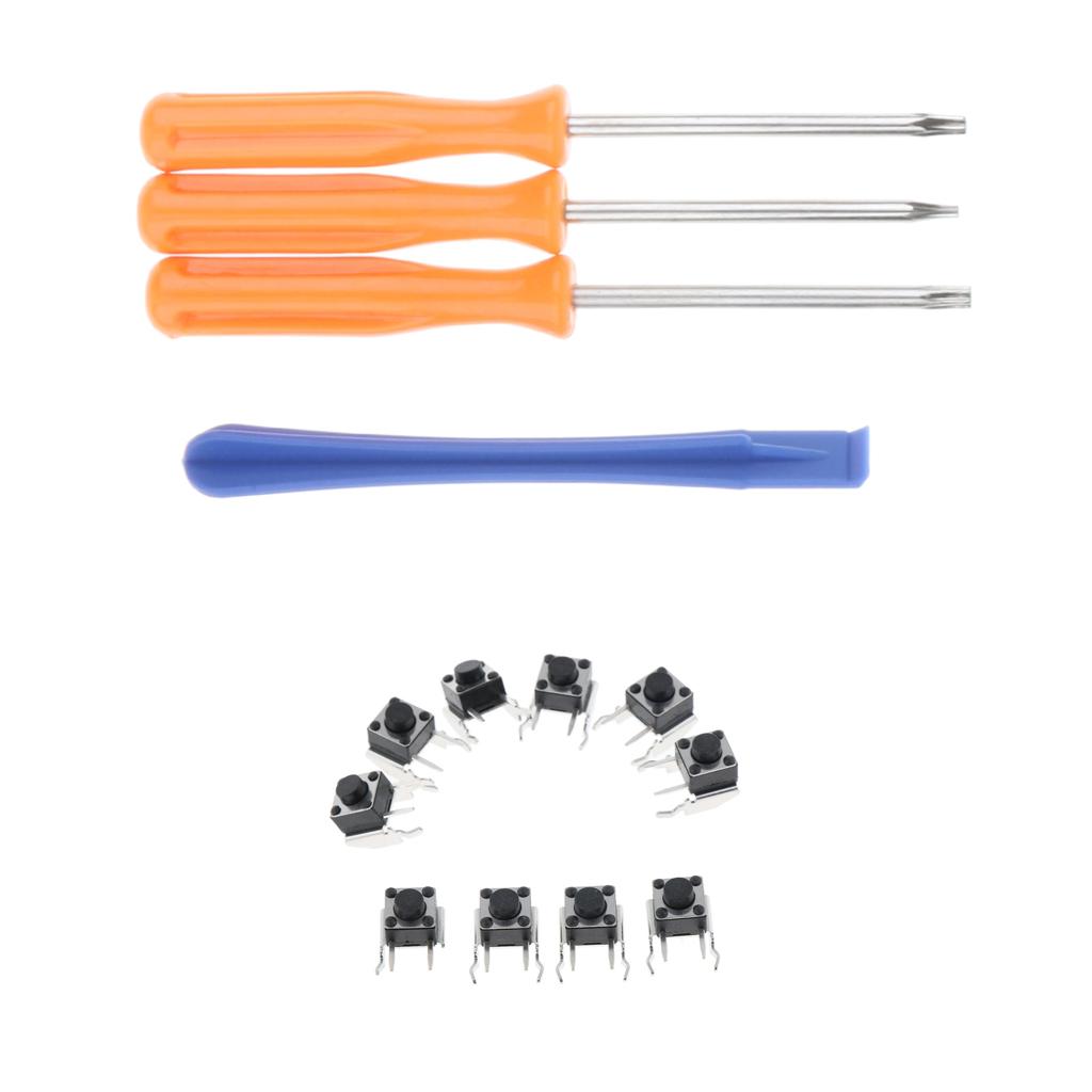 10x LB RB Tactile Switch Bumper Button w/ Tools For 360 One Controller