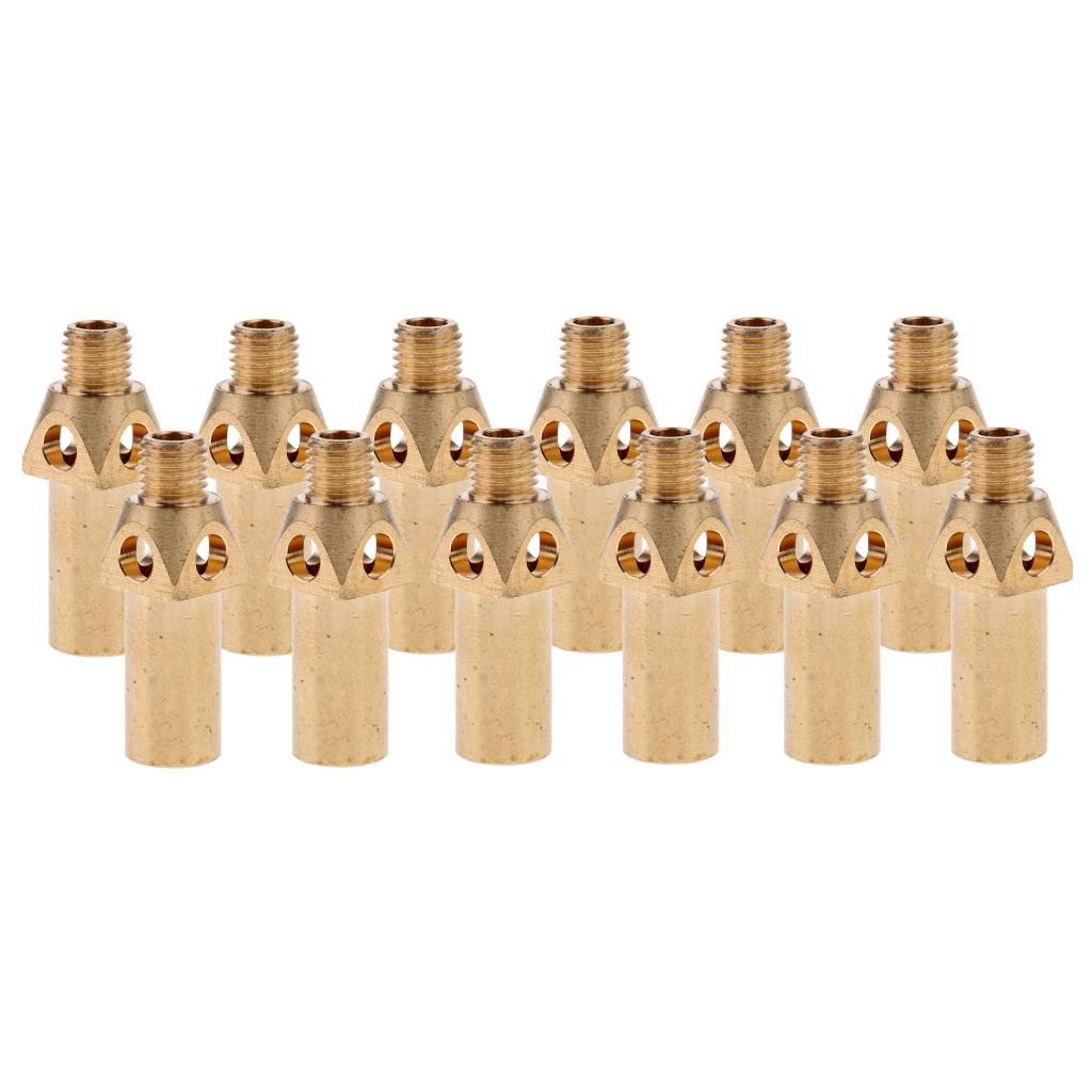 12pcs Brass Replacement Tip/ Nozzle/ Jet/ Burner for Propane LP Gas