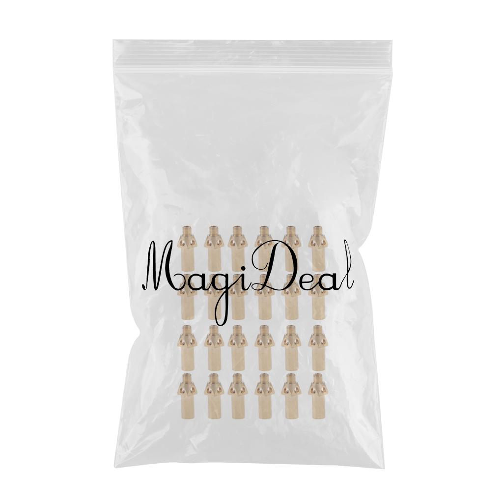 24Pieces Brass Replacement Tip/ Nozzle/ Jet/ Burner for Propane LP Gas