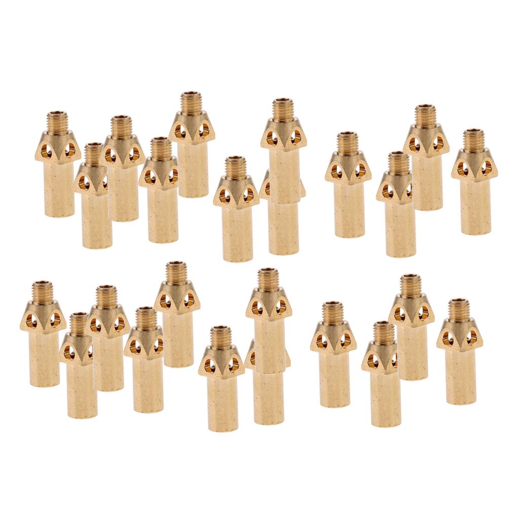 24Pieces Brass Replacement Tip/ Nozzle/ Jet/ Burner for Propane LP Gas