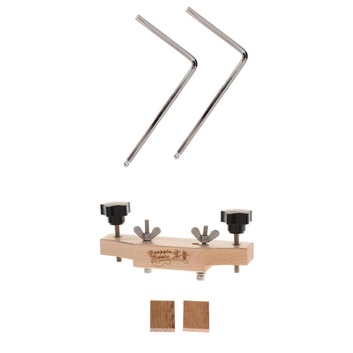 1 Set Guitar Bridge Clamp with Wrenches