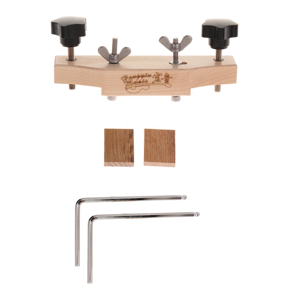 1 Set Guitar Bridge Clamp with Wrenches