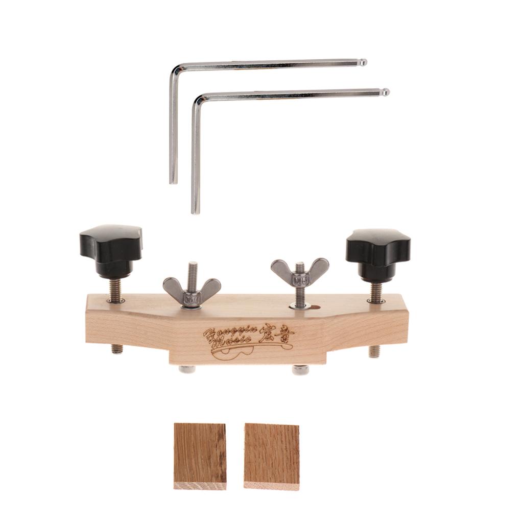1 Set Guitar Bridge Clamp with Wrenches