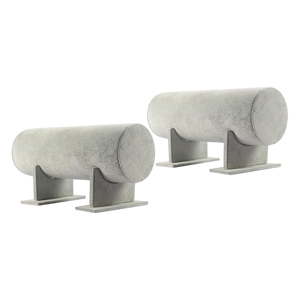 2 Pieces T-Bar Jewelry Display Holder Headband Organizer Display Rack Shelf