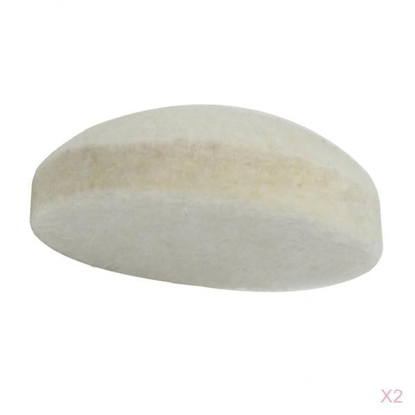 2 Pieces Bass Drum Beater Head for Percussion Drum Hammer Parts