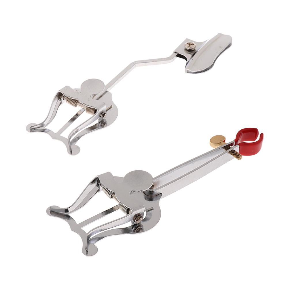 2 Pieces Marching Music Sheet Clip Lyre Holder for Trumpet Trombone Parts