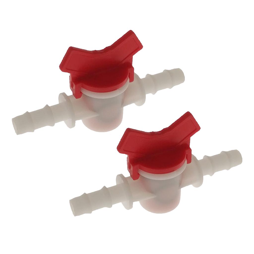 2PCS Flow Regulator Water Pump Straight Valve DIY Water Flow Switch 10mm