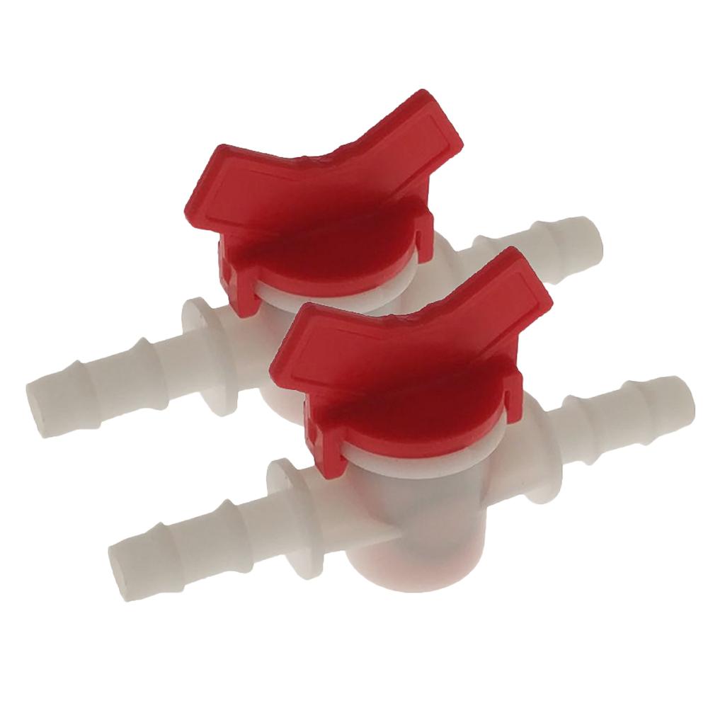 2PCS Flow Regulator Water Pump Straight Valve DIY Water Flow Switch 12mm