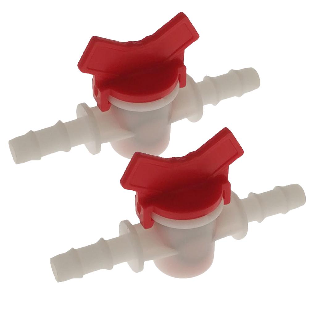 2PCS Flow Regulator Water Pump Straight Valve DIY Water Flow Switch 12mm