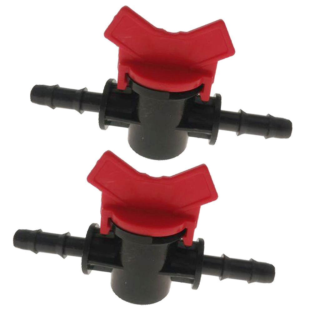 2PCS Flow Regulator Water Pump Straight Valve DIY Water Flow Switch 8mm