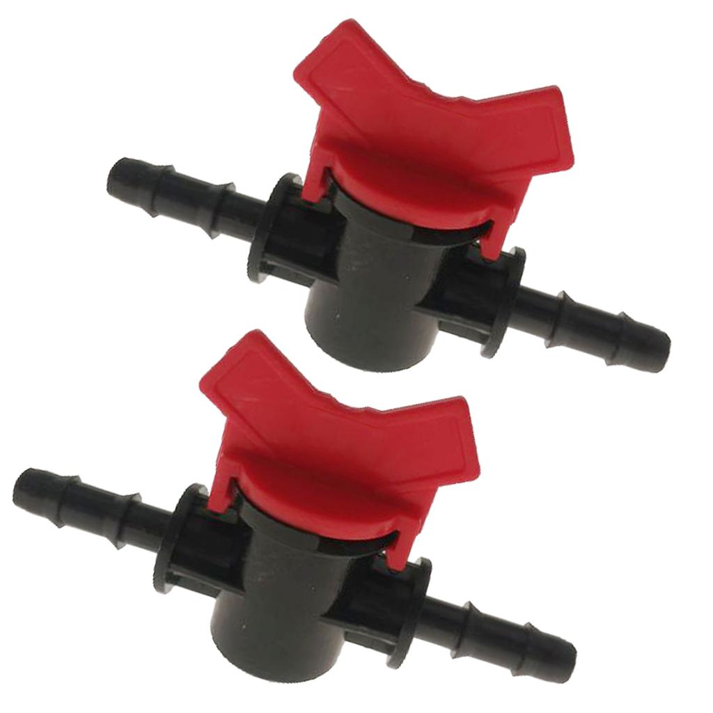 2PCS Flow Regulator Water Pump Straight Valve DIY Water Flow Switch 8mm