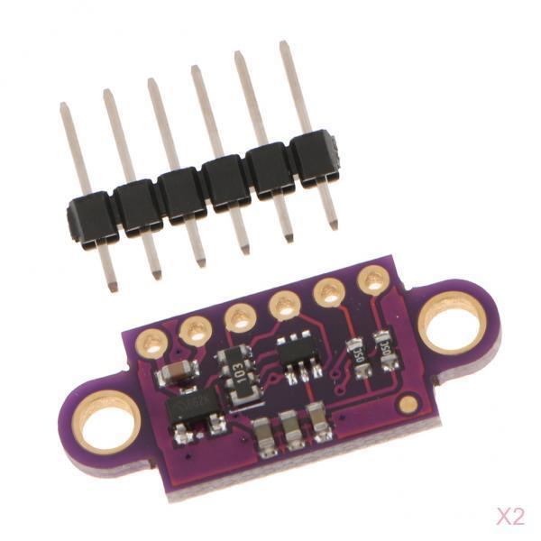 2x VL53L0X Infrared ToF Flight Time Range Sensor Module Serial PWM Output