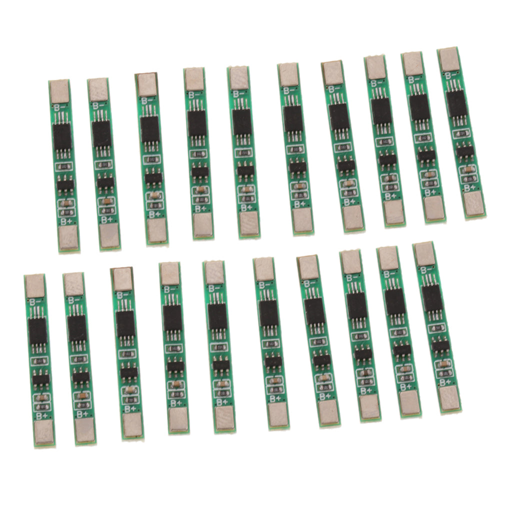 20 pcs Battery Protection Board PCB / 3.7V Lithium Battery Protection Module