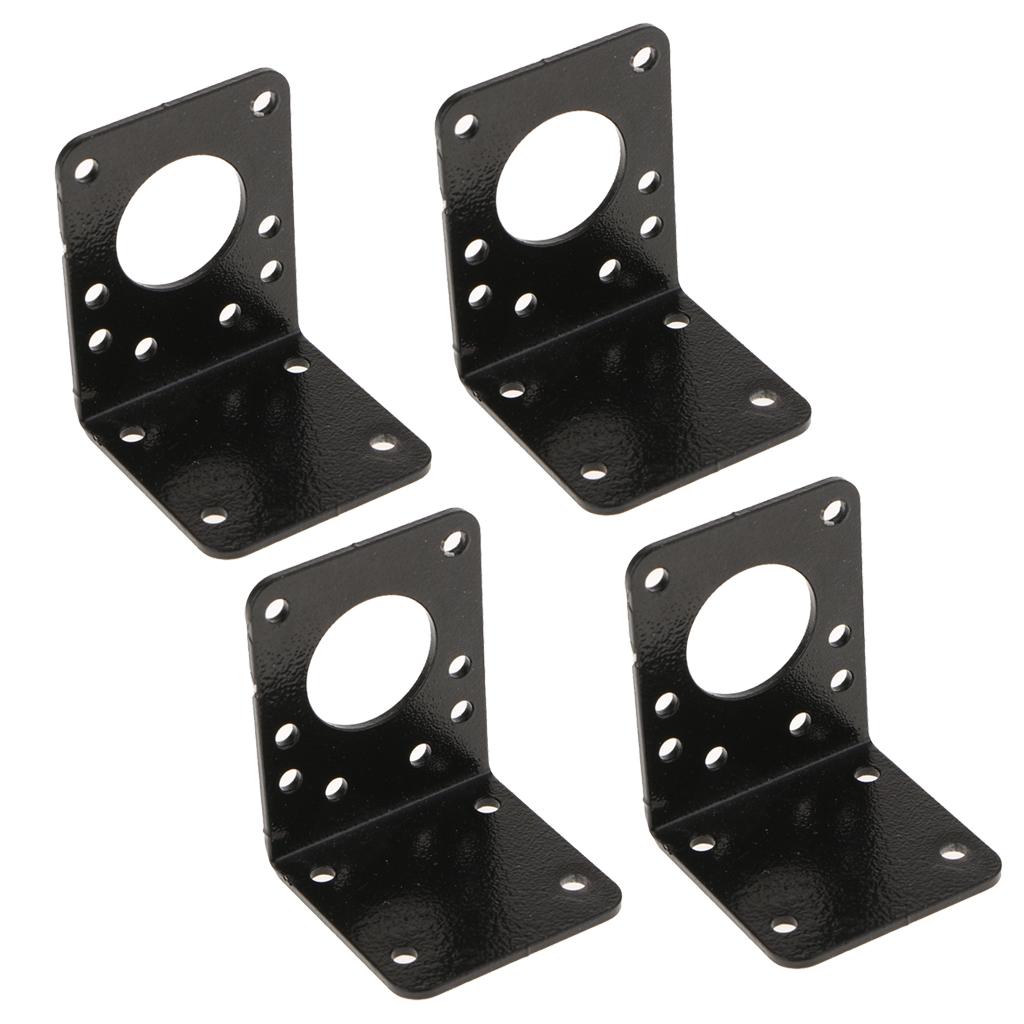 4Pcs 42 Stepper Motor Mounting Bracket Steel L Shape Mount Holder Stand