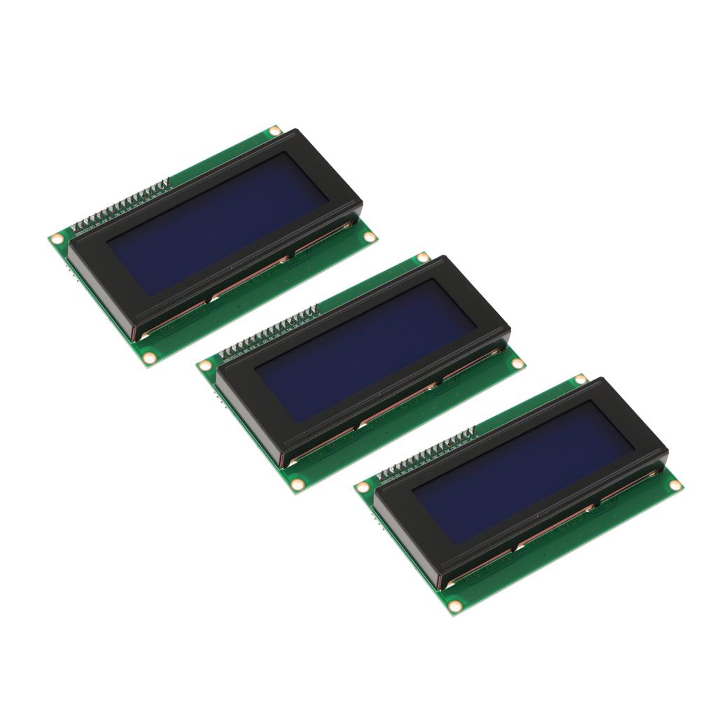 3PCS Blue Serial IIC/I2C 2004 20X4 Character LCD Module Display For