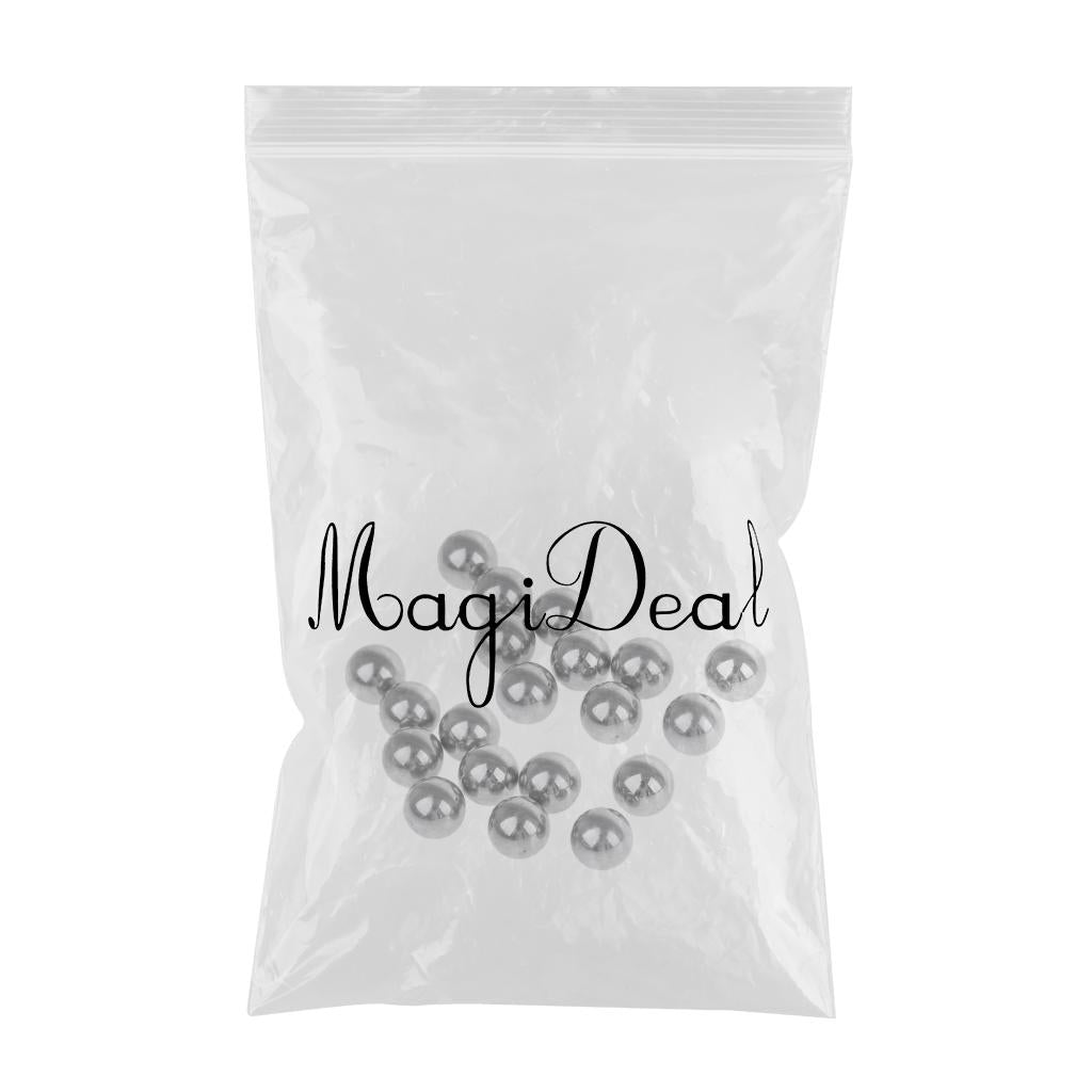20Pcs 4.7/6.3 MM Bicycle Mountain Bike Hub Axis of Steel Ball Bearing 6.3mm